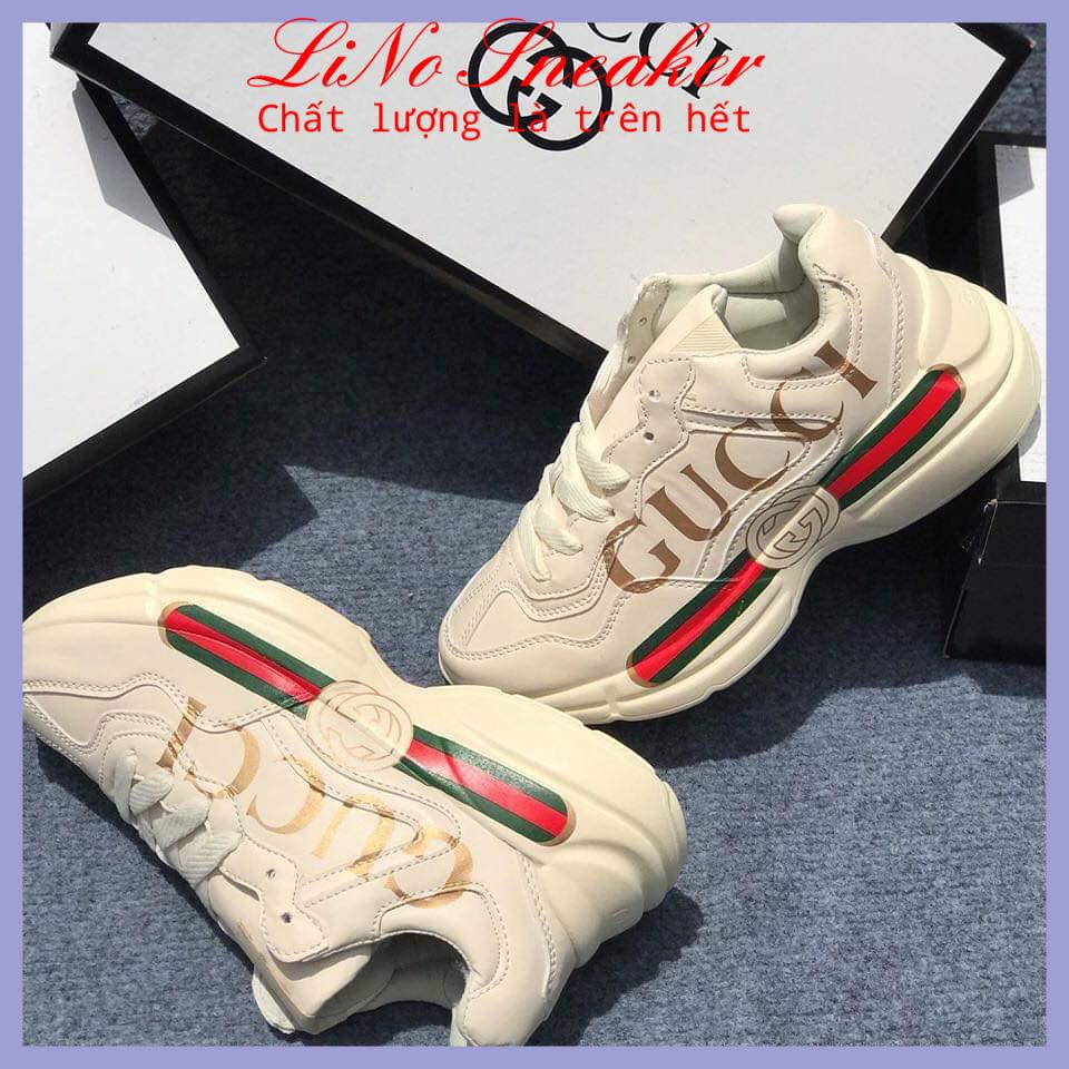 [LiNoShop] Giày Sneaker Gucci GC [Cao cấp][full size] [HàngThật][GiáThật][Video+ẢnhThật]