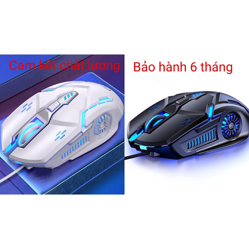 Chuột Gaming G5,chuột chơi game có dây,DPI 4 chế độ, led 7 màu độc đáo