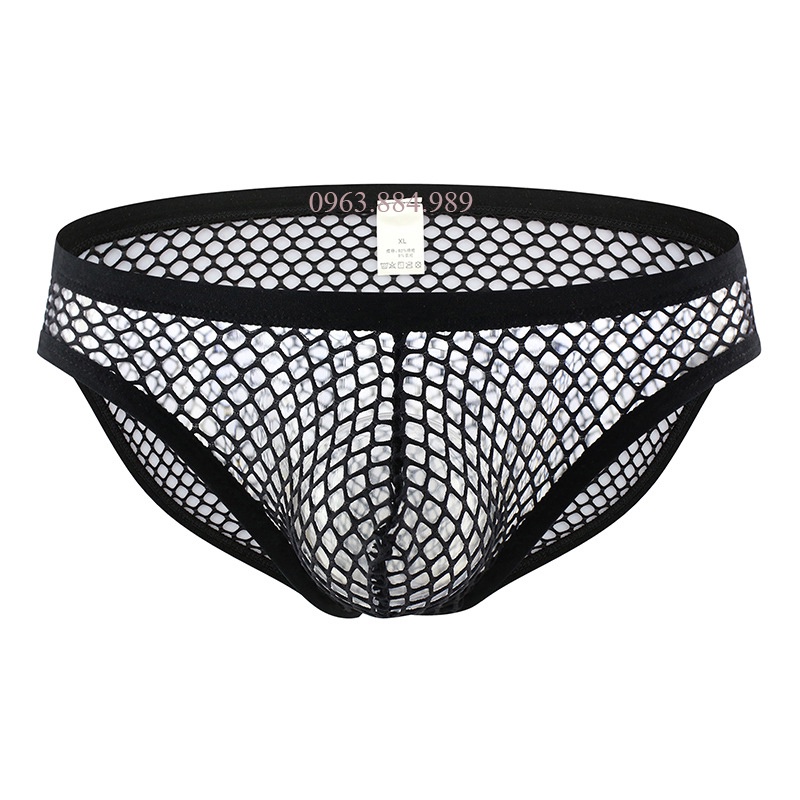 Quần lót nam dạng tam giác SX.16 chất thun lưới cỡ lớn, nhiều màu- giao hàng an toàn cho anh em