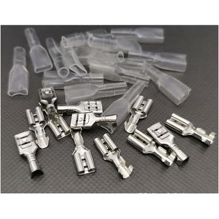 100 cái BỌC ĐẦU COSE CÒI 6.3, 4.8