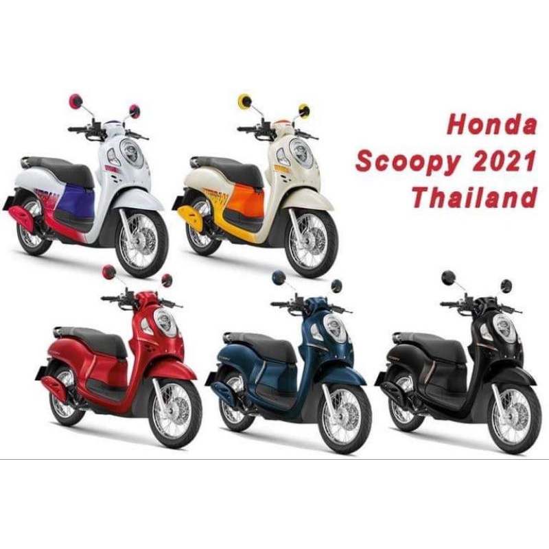 Mặt nạ ốp đèn pha xe Scoopy 2021 đến 2023