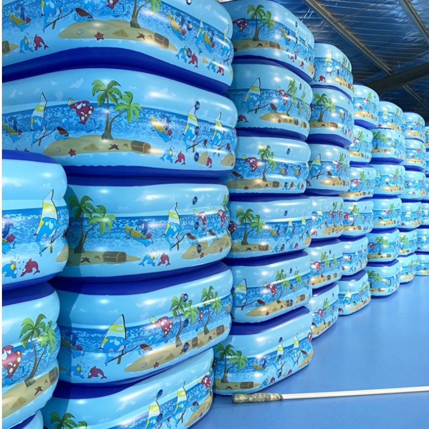 ⭐Bể Bơi Cho Bé, Hồ Bơi Phao 3 Tầng Cao Cấp Tại Nhà, Chất Liệu PVC Bền Bỉ, Chống Trượt, An Toàn Cho Bé, Lỗi 1 đổi 1