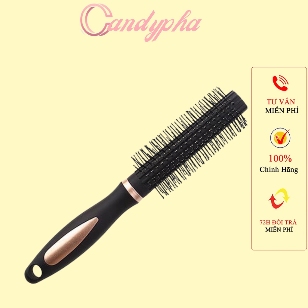 COMBO 3 LƯỢC CHẢI TÓC SẤY XOĂN GỠ RỐI SIÊU TỐC-LƯỢC GỠ RỐI TÓC WET BRUSH NIGHT FLORAL