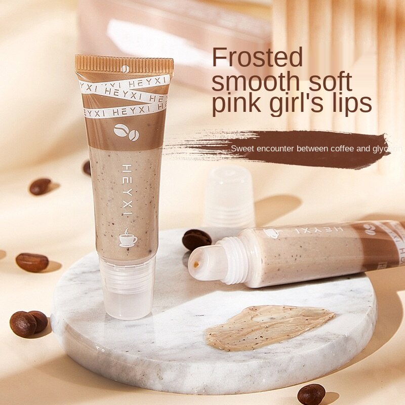 Son Dưỡng Heyxi Han Yuxi Tẩy Tế Bào Chết Trên Môi Chiết Xuất Cà Phê Giúp Dưỡng Ẩm Làm Sáng Màu Môi 15g
