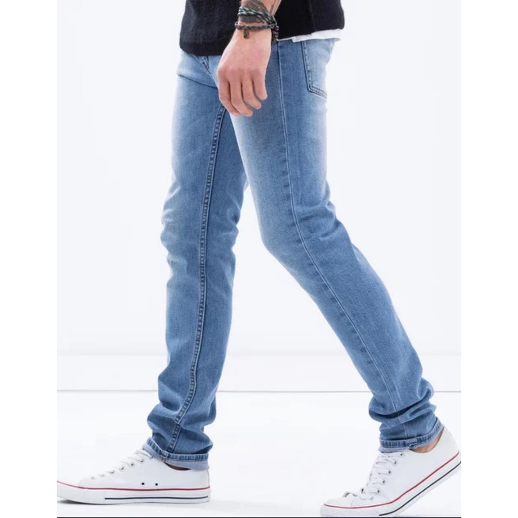 quần jean nam dáng côn co giãn cao cấp | BigBuy360 - bigbuy360.vn