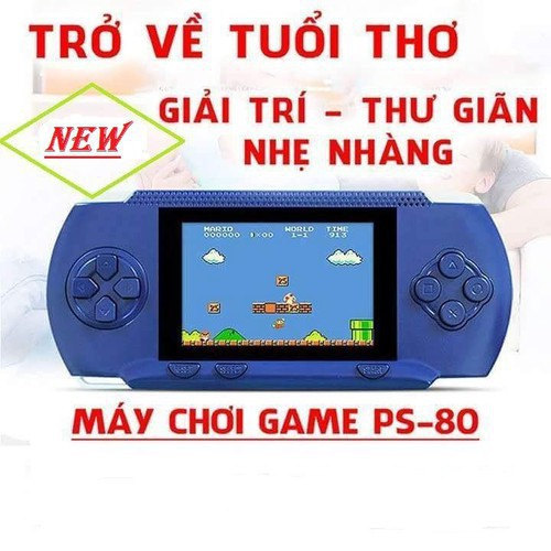 Máy chơi game cầm tay cao cấp Pow Kiddy RS-80mới  Jk456