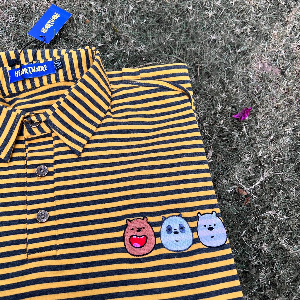 Áo thun polo tay lỡ MEANSTORE phông Unisex nam nữ tee oversize form rộng pull Ulzzang Hàn Quốc vải mềm