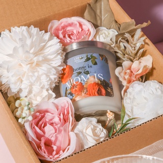 Gifts For Women Chia.kandles Set Quà Tặng Nến Thơm Hoa Và Nến