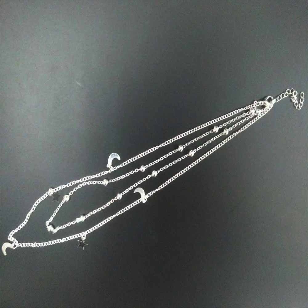 Vòng cổ Choker họa tiết ngôi sao / mặt trăng thời trang