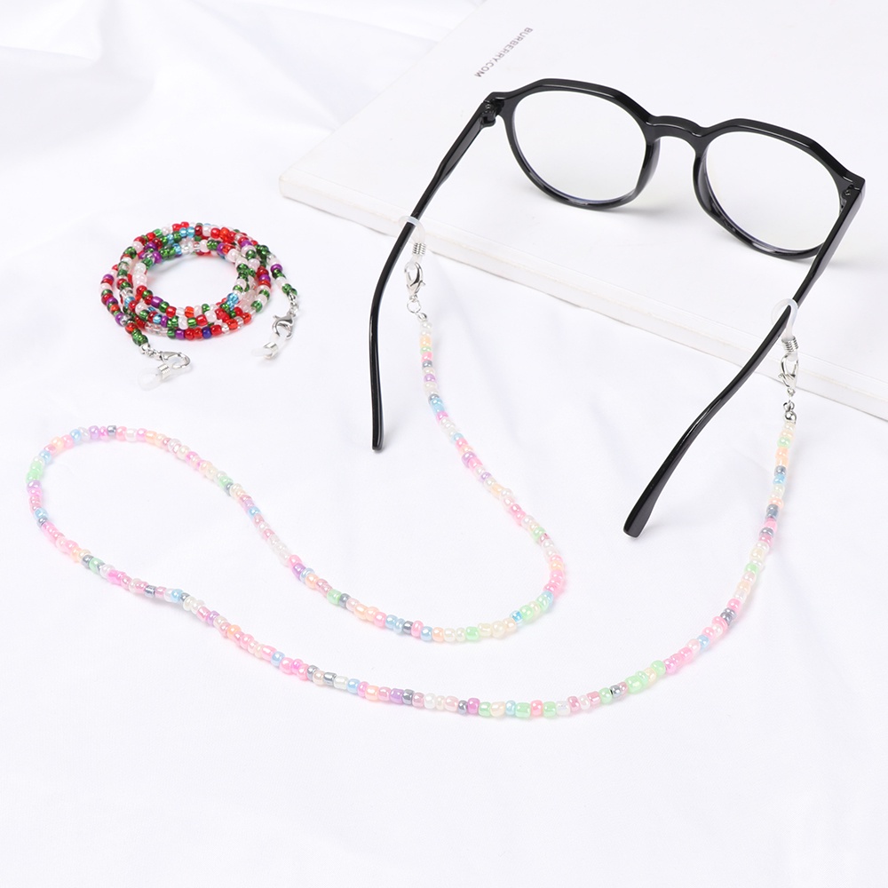 Dây Đeo Cổ Gắn Hạt Acrylic Thời Trang Chống Thất Lạc Cho Nam Nữ