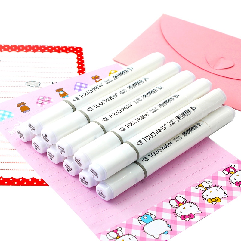 Bút chuyên dụng để pha màu thiết kế 2 đầu mực cồn chuyên dụng để vẽ