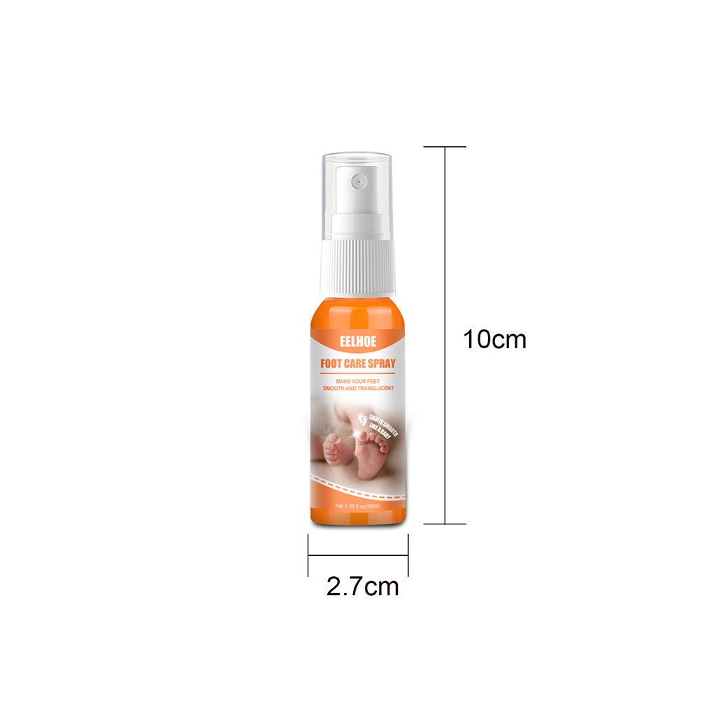 Bình xịt loại bỏ da chết cứng dưỡng ẩm cho da chân