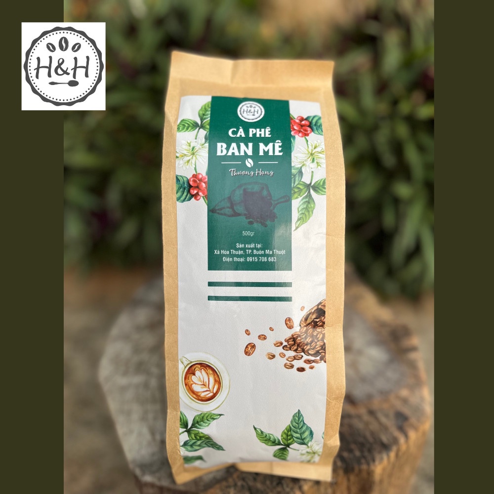 [SALE SỐC- Bịch 500g ] CÀ PHÊ RANG XAY NGUYÊN CHẤT BAN MÊ H&H  THƯỢNG HẠNG  - CHO NGÀY MỚI TRÀN ĐẦY NĂNG LƯỢNG | BigBuy360 - bigbuy360.vn