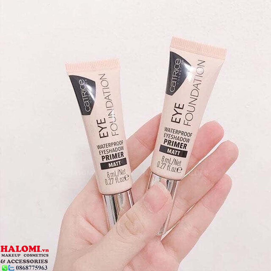 Kem Lót Mắt Catrice Eye Foundation Waterproof Eyeshadow Primer Matt 8ml | BigBuy360 - bigbuy360.vn