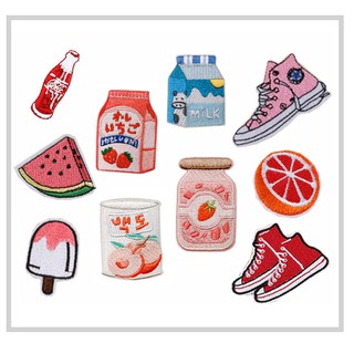 Sticker Dán Vải, Dán Quần Áo Tự Dính Hình Xinh Xắn