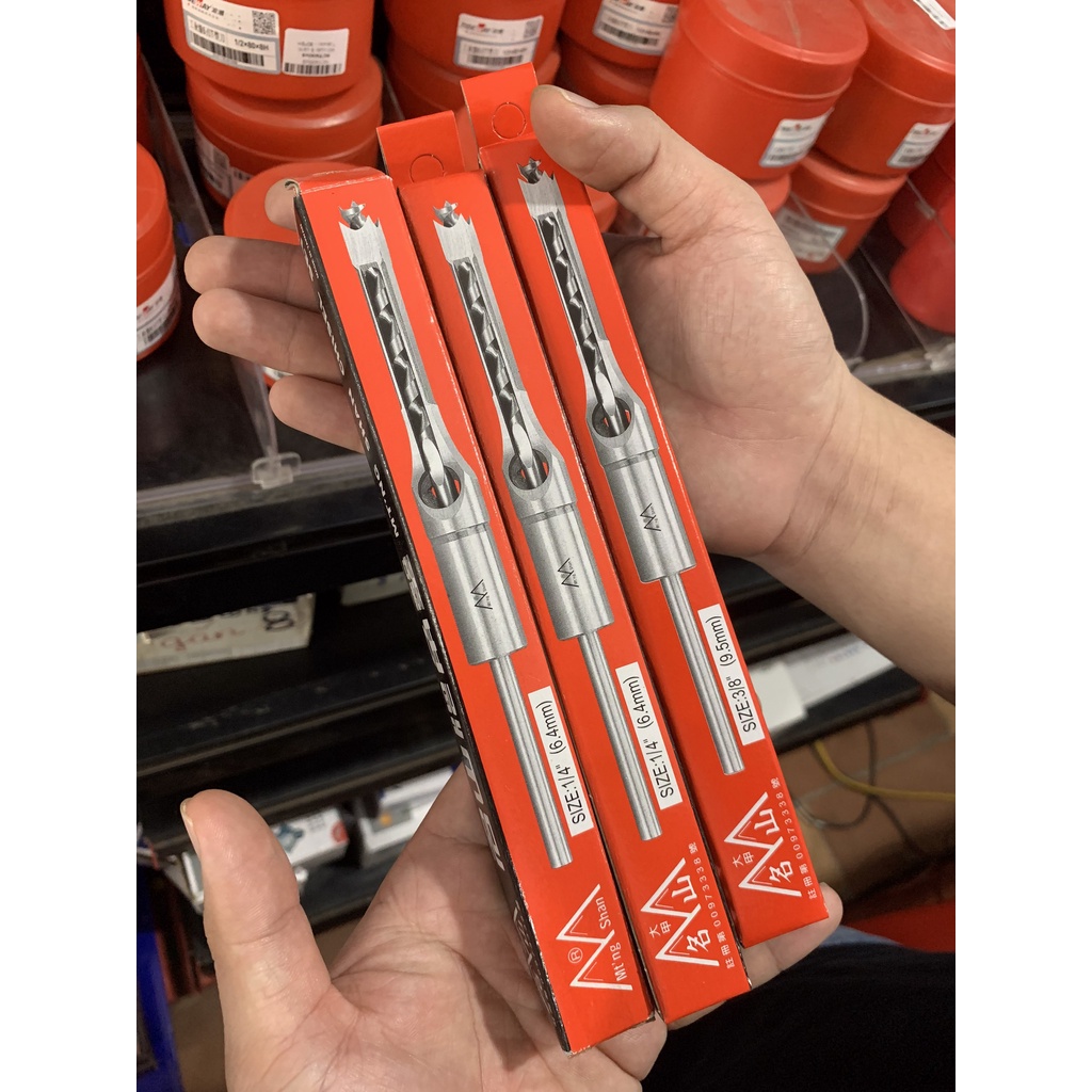 Mũi đục Ming Shan chính hãng Đài Loan- mũi đục mộng vuông