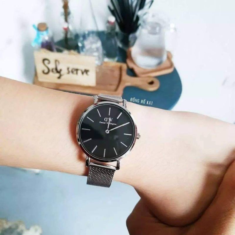 Đồng hồ WD nam nữ dây mành