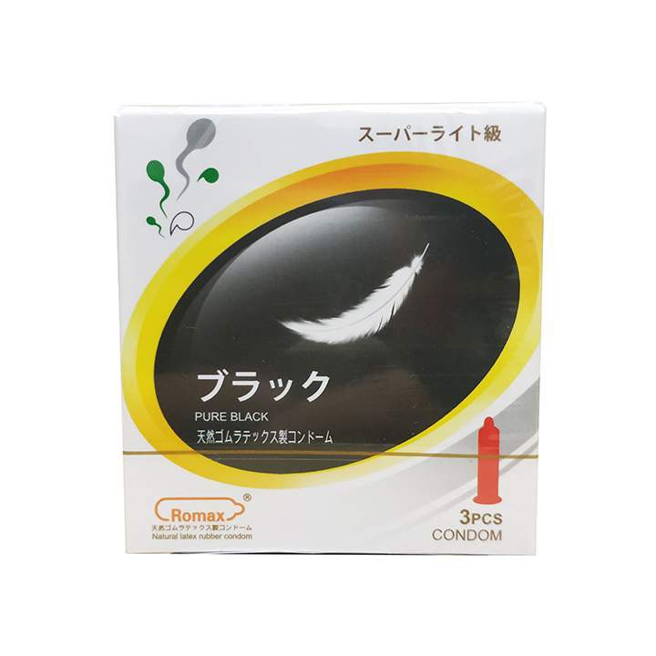 Combo 4 hộp bao cao su Rocmen đen, sumo, romax, golden time, gai nhỏ siêu mỏng, hộp 3 bao