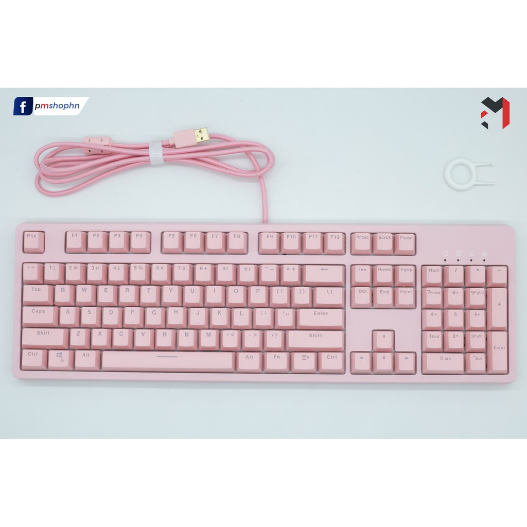 Bàn Phím Cơ E-Dra EK3104 Pink Huano Switch Phiên Bản 2021