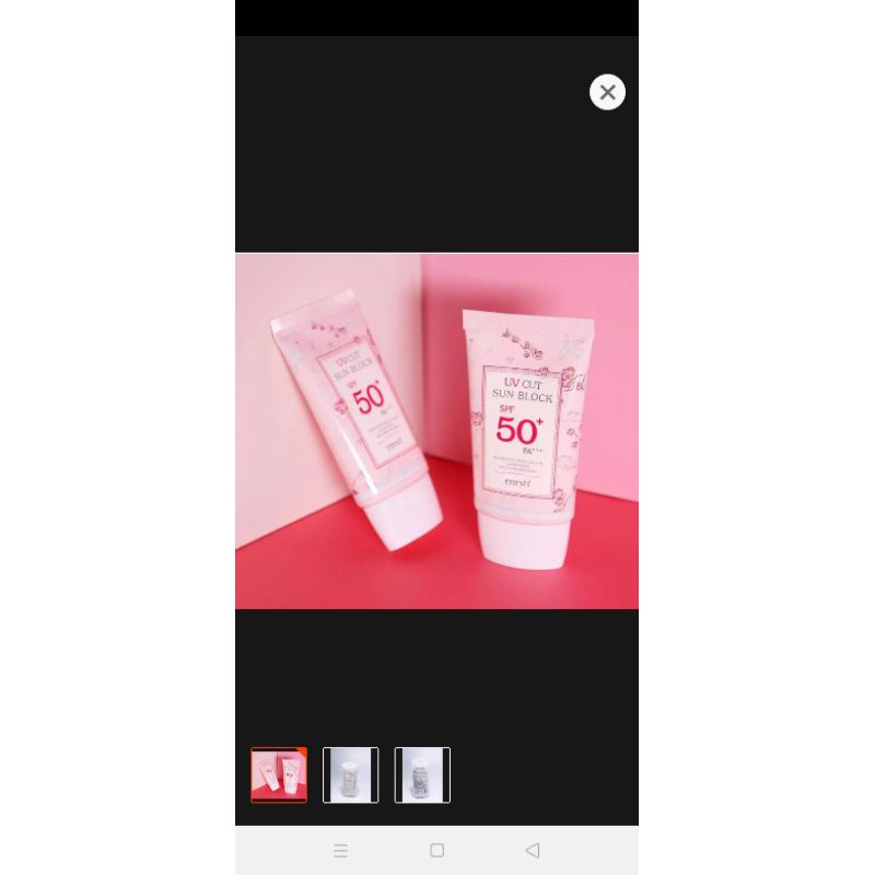 Kem chống nắng ENESTI UV Cut Sun Block SPF 50,PA +++