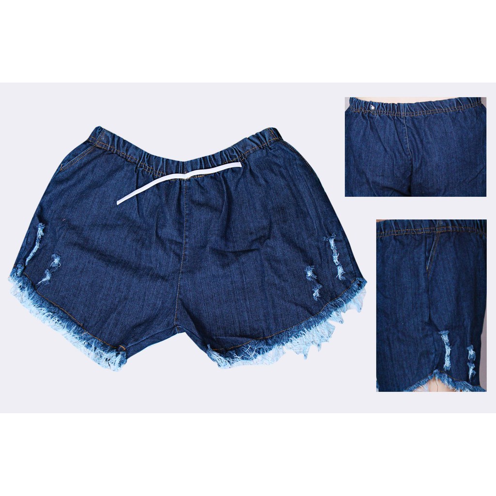 Quần Sort Jean Nữ Lưng Chum  SJ02 | BigBuy360 - bigbuy360.vn