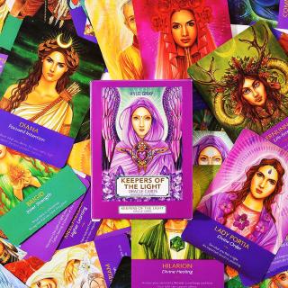 Keepers of the Light Oracle Cards Tarot Cards Card Games Cards playing cards mysterious cards