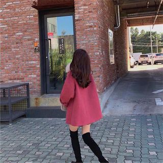 Váy dạ  tay lông xinh xắn [KÈM ẢNH THẬT+VIDEO]