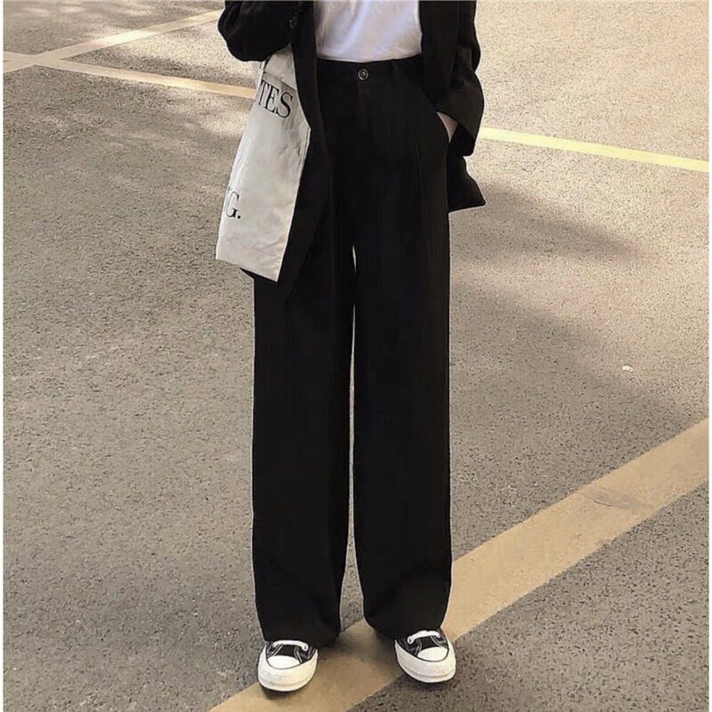 Quần vải ống rộng nữ | BigBuy360 - bigbuy360.vn