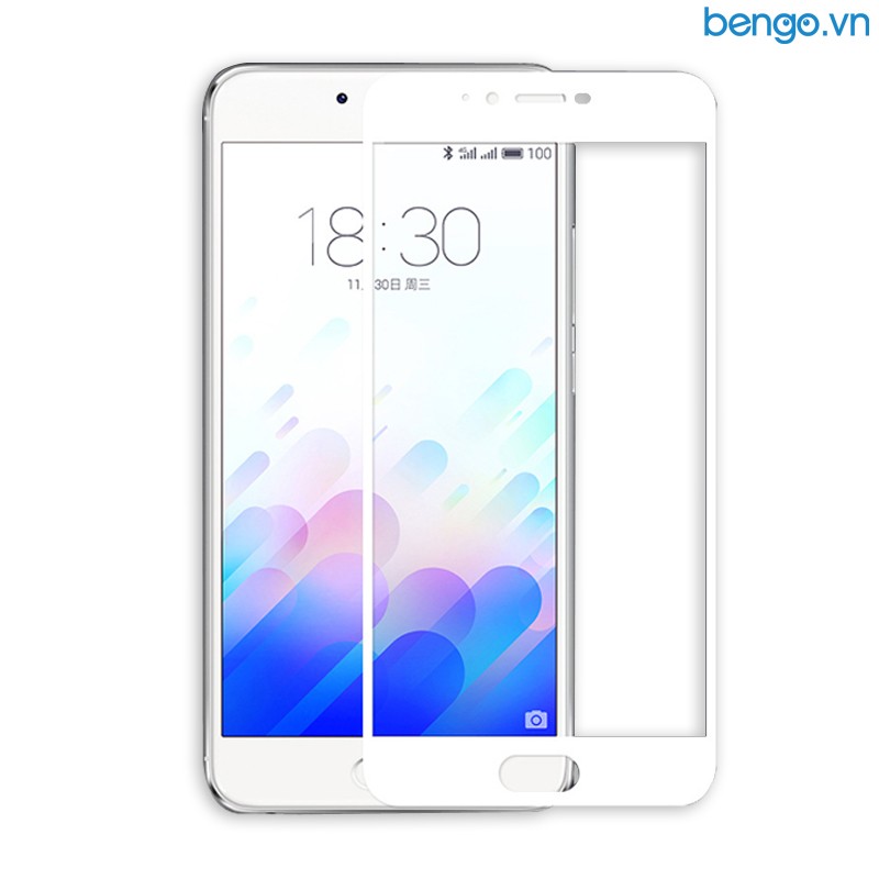 Dán màn hình cường lực Meizu M5 Note full màn hình