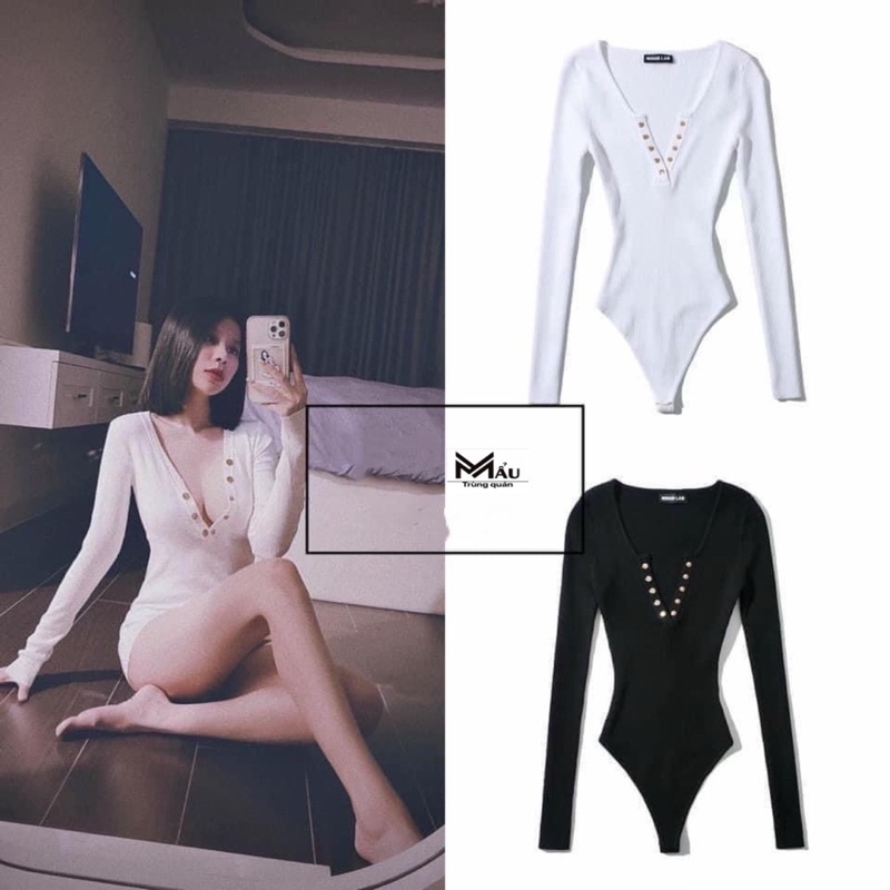 Áo bodysuit dài tay