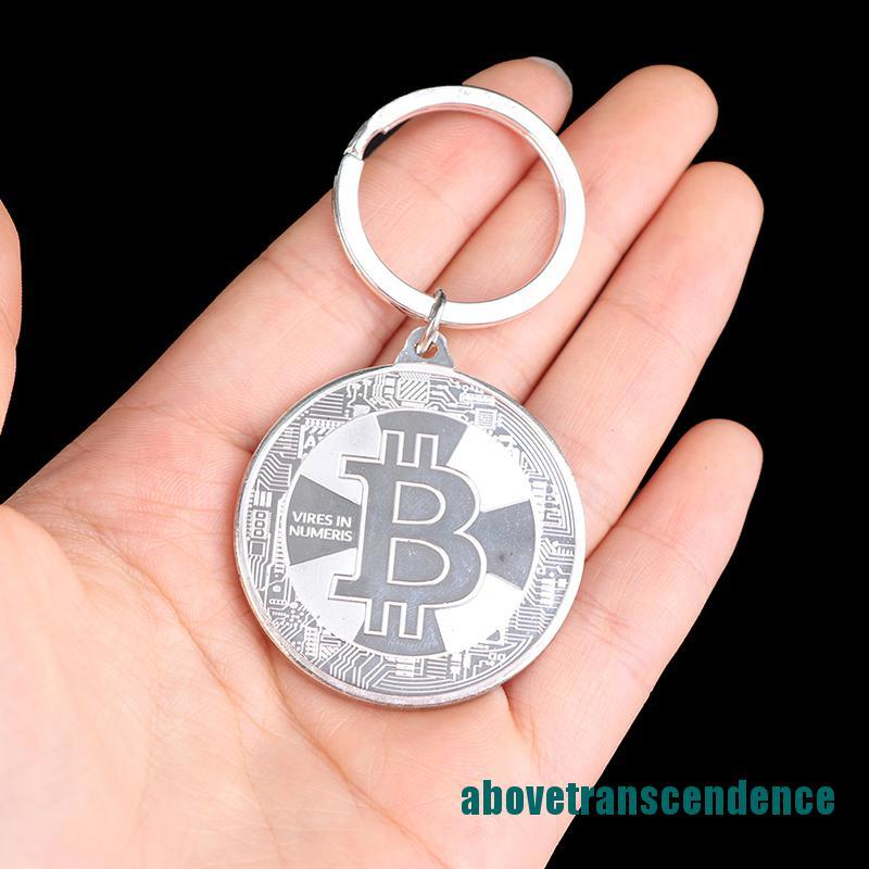 Đồng Xu Bitcoin Mạ Vàng Kích Thước Mới Lạ