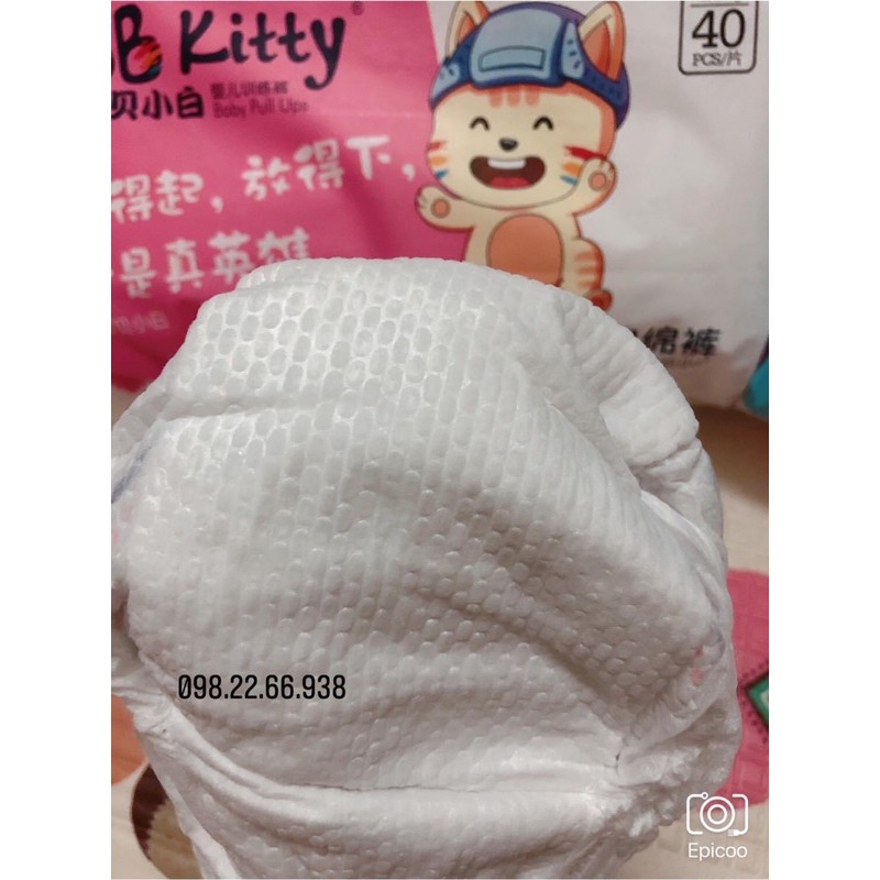 [TÁCH BỊCH] 1  Miếng dùng thử bỉm BB Kitty Dán/Quần S1/M1/L1/XL1