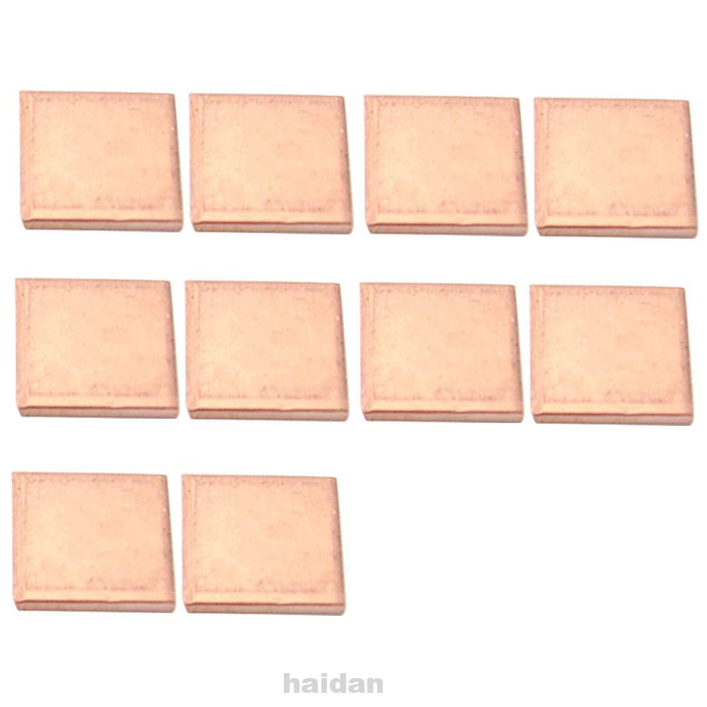 10pcs Heat Sink Copper Shim Graphics Card Dissipation Laptop Mini Thermal Pad Computer GPU