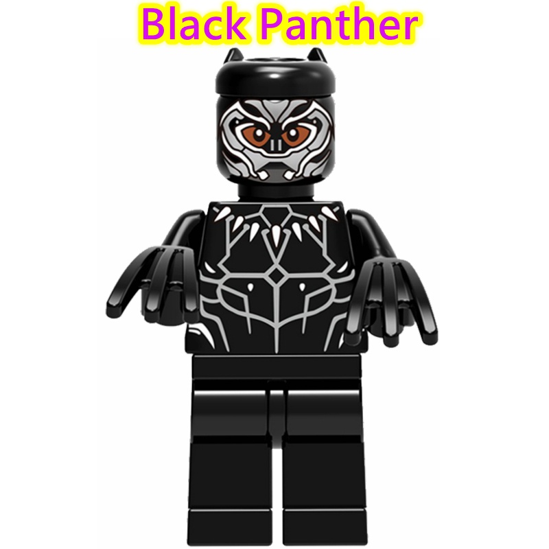 Bộ Đồ Chơi Lắp Ráp Mô Hình Nhân Vật Black Panther