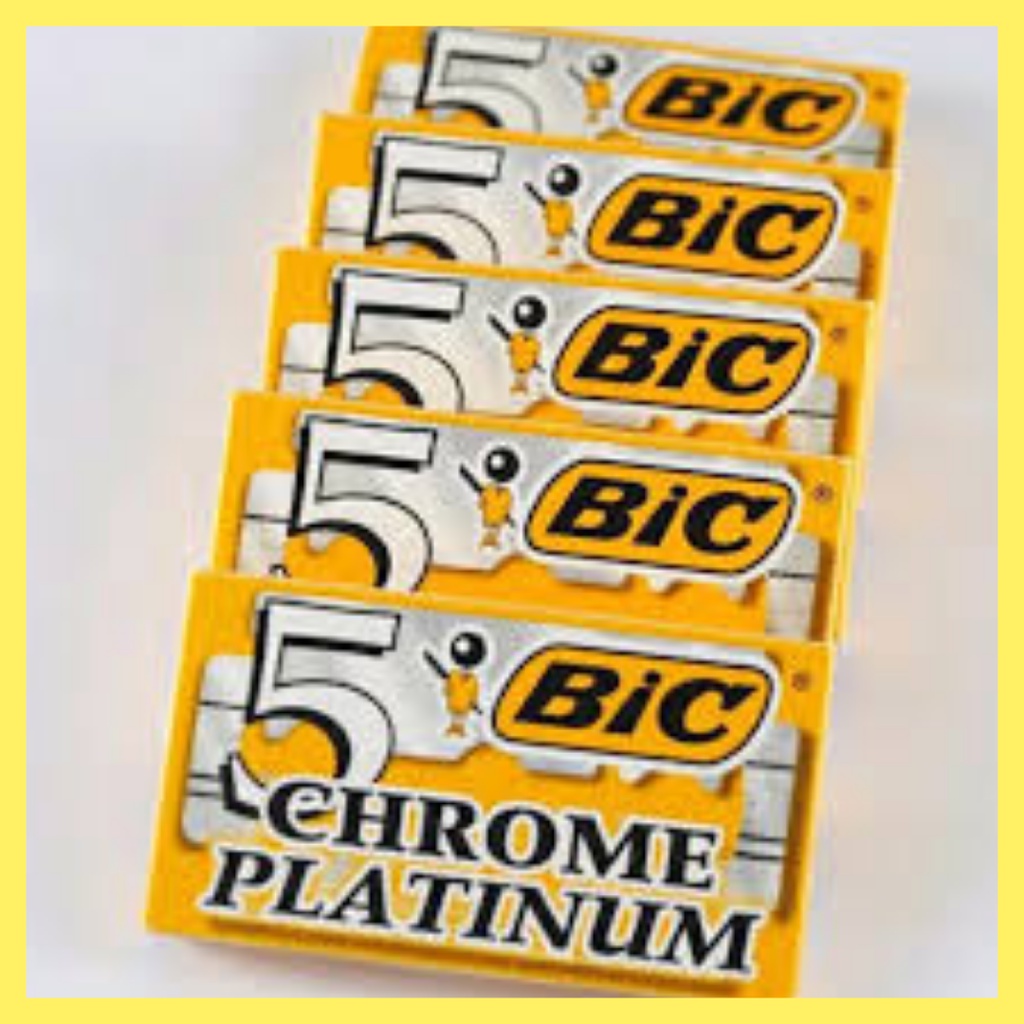 Lưỡi Lam Bic Siêu Bén( 1 Hộp 5 Lưỡi)