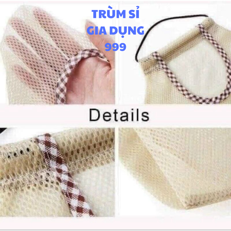 HCM túi lưới để hành tỏi, vật dụng đa năng treo tường chống côn trùng, túi đựng hành tỏi đa năng tiện lợi