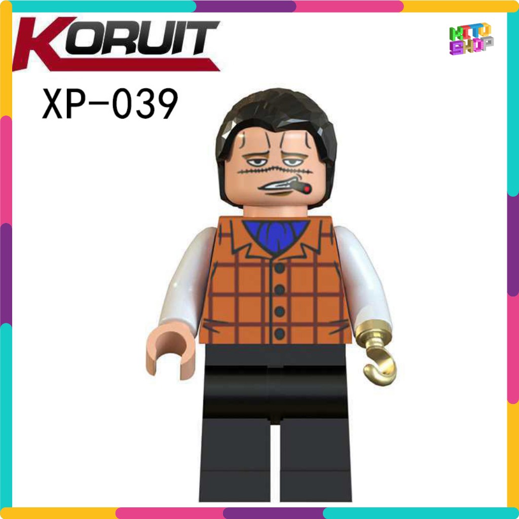 Đồ Chơi Xếp Hình Minifigures Mô Hình Nhân Vật Đảo Hải Tặc One Piece Nhiều Mẫu Koruit XP036 - XP041
