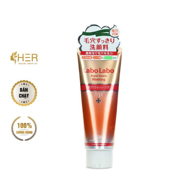 Sữa rửa mặt Labo Labo Super-Keana Washing 120g