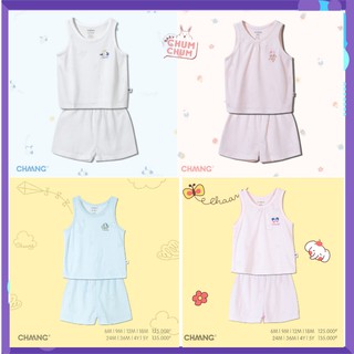 Set Bộ Cotton Ba lỗ Cho Bé Summer Chaang Babychum.68