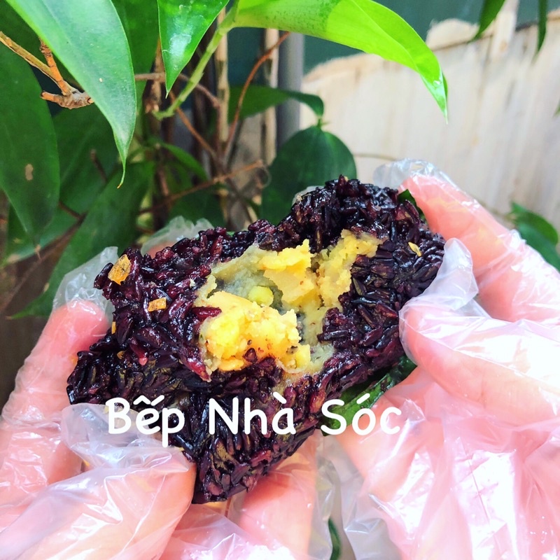 Bánh khúc gạo lứt túi 6 chiếc 800gr