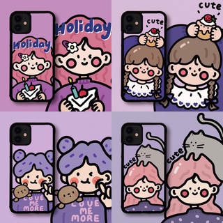Ốp Điện Thoại Chibi Cute (Nữ) Cho Nhiều Dòng Máy - Mẫu 4