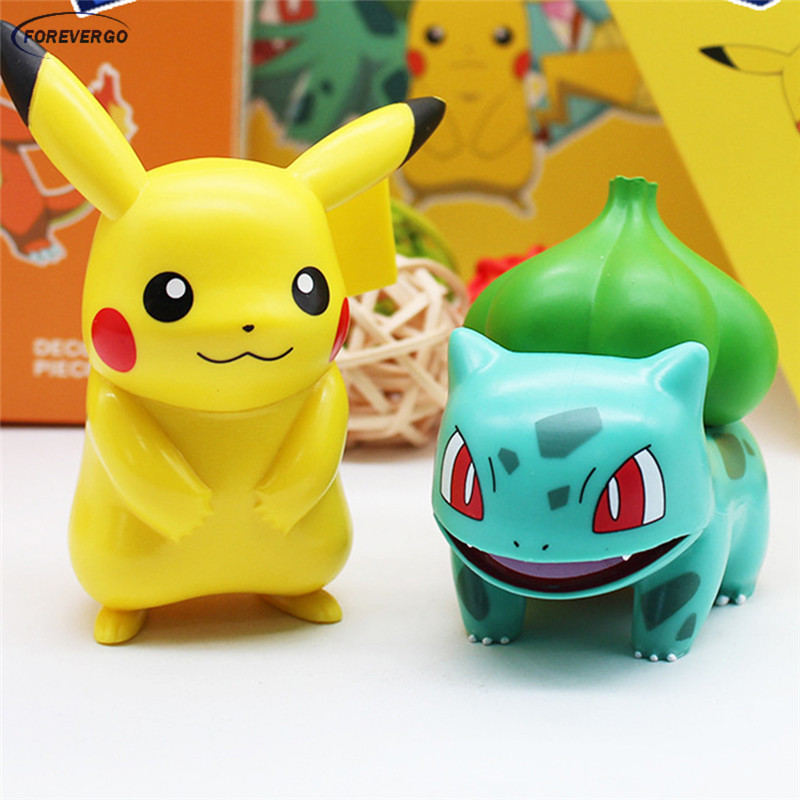 Mô Hình Pikachu Dễ Thương Trang Trí Bàn Làm Việc