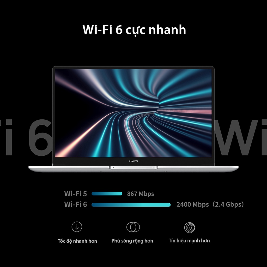 Máy Tính Xách Tay HUAWEI MateBook D 15  | Intel Core i5-1135G7 Thế Hệ Thứ 11