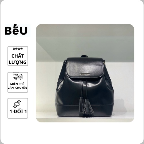 Balo nữ  đẹp du lịch CNK da mềm cao cấp thời trang cá tính dây rút tua rua size 30