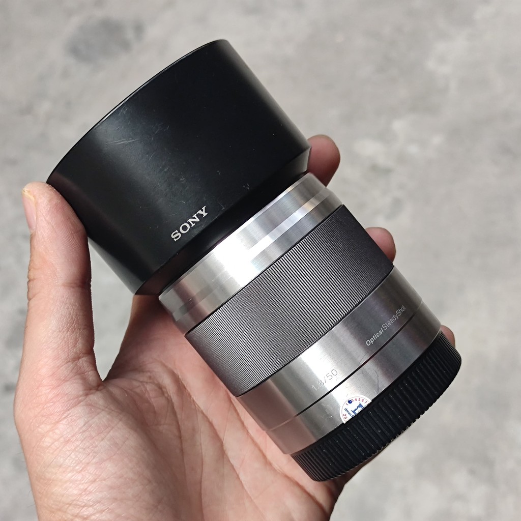 Ống kính Sony SEL 50 F1.8 OSS - Cho máy ảnh Sony Crop