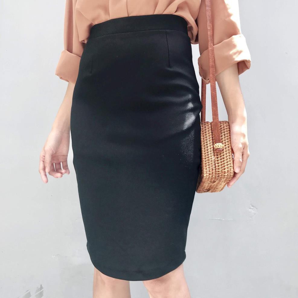 12.12 Xả - BIG SIZE -CHÂN VÁY BÚT CHÌ XẺ SAU dài 50cm - chân váy bút chì ôm body xẻ sau size đại Y88 ' 2021 . ᴬ : | BigBuy360 - bigbuy360.vn