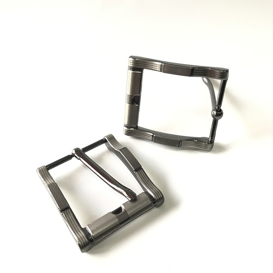 Đầu khóa thắt lưng, mặt thắt lưng nam kiểu khóa kim 4cm màu laze T2