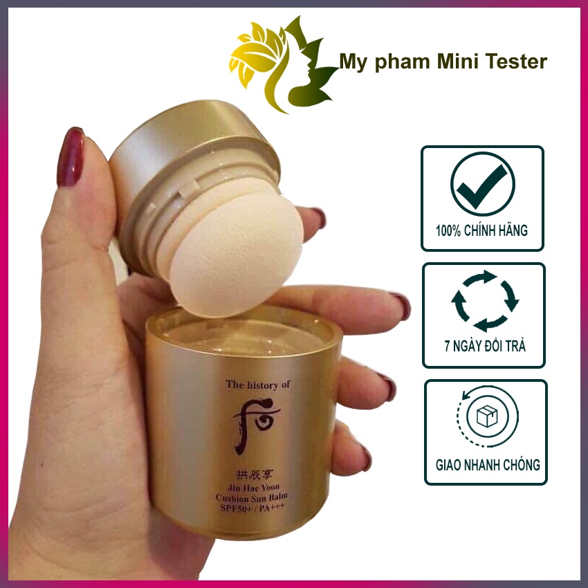 Phấn chống nắng Whoo Jin Hae Yoon Cushion Sun Balm