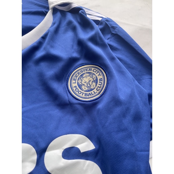 Set bộ quần áo bóng đá nam nữ leicester city sân nhà mùa áo xanh quần xanh vải gai mịn 2022 2023