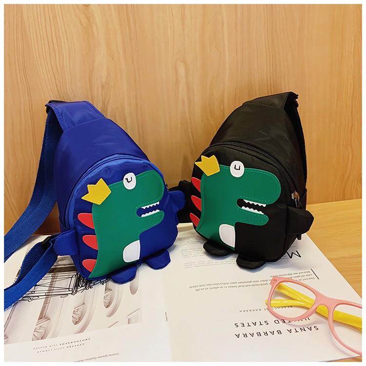Túi Đeo Chéo Vai Hình Khủng Long Cho Bé Trai Bé Gái